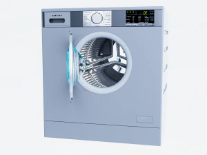 Machine &agrave; laver Modèle 3D