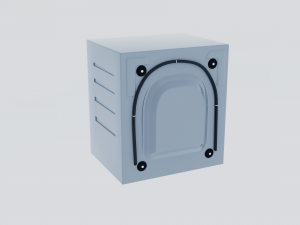 Washing machine 3D मॉडल