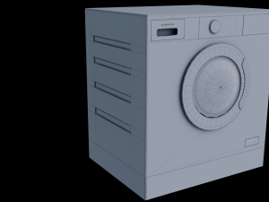 Washing machine 3D मॉडल