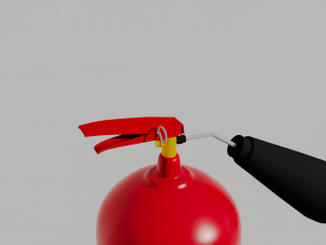 About fire extinguisher Modèle 3D