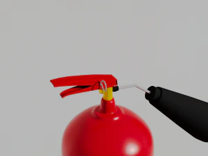 About fire extinguisher 3D Model