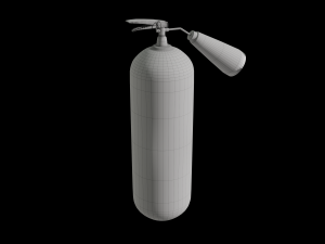 About fire extinguisher Modèle 3D