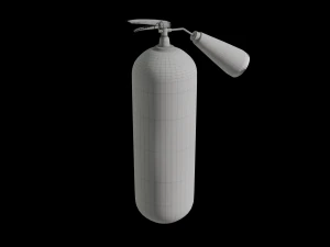 About fire extinguisher 3D Model