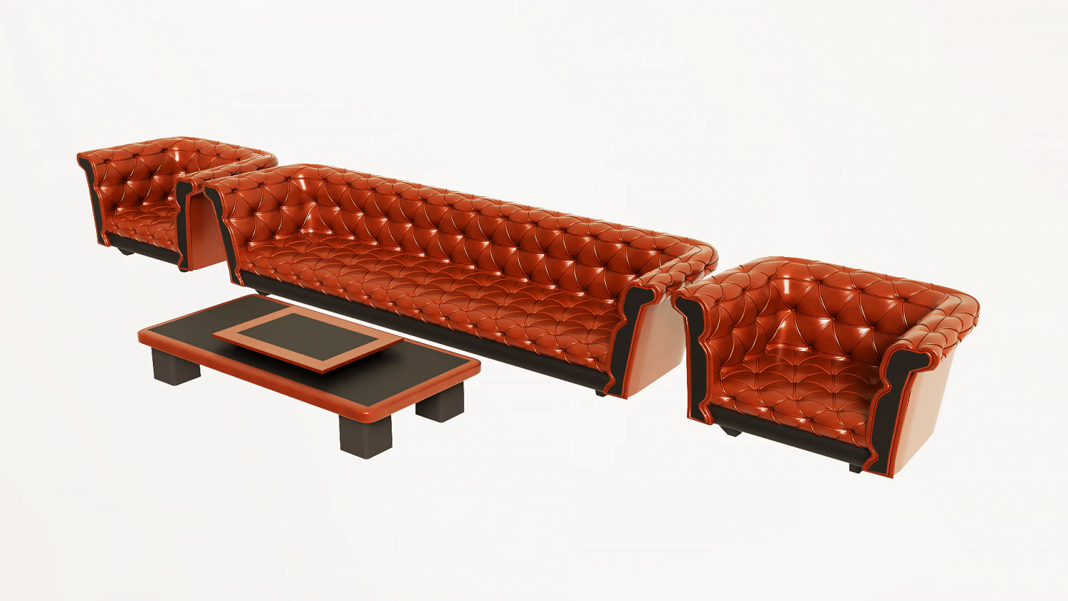 Sofa 3D Model .c4d .max .obj .3ds .fbx .stl .blend 