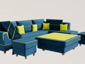 Sofa 3D Modell