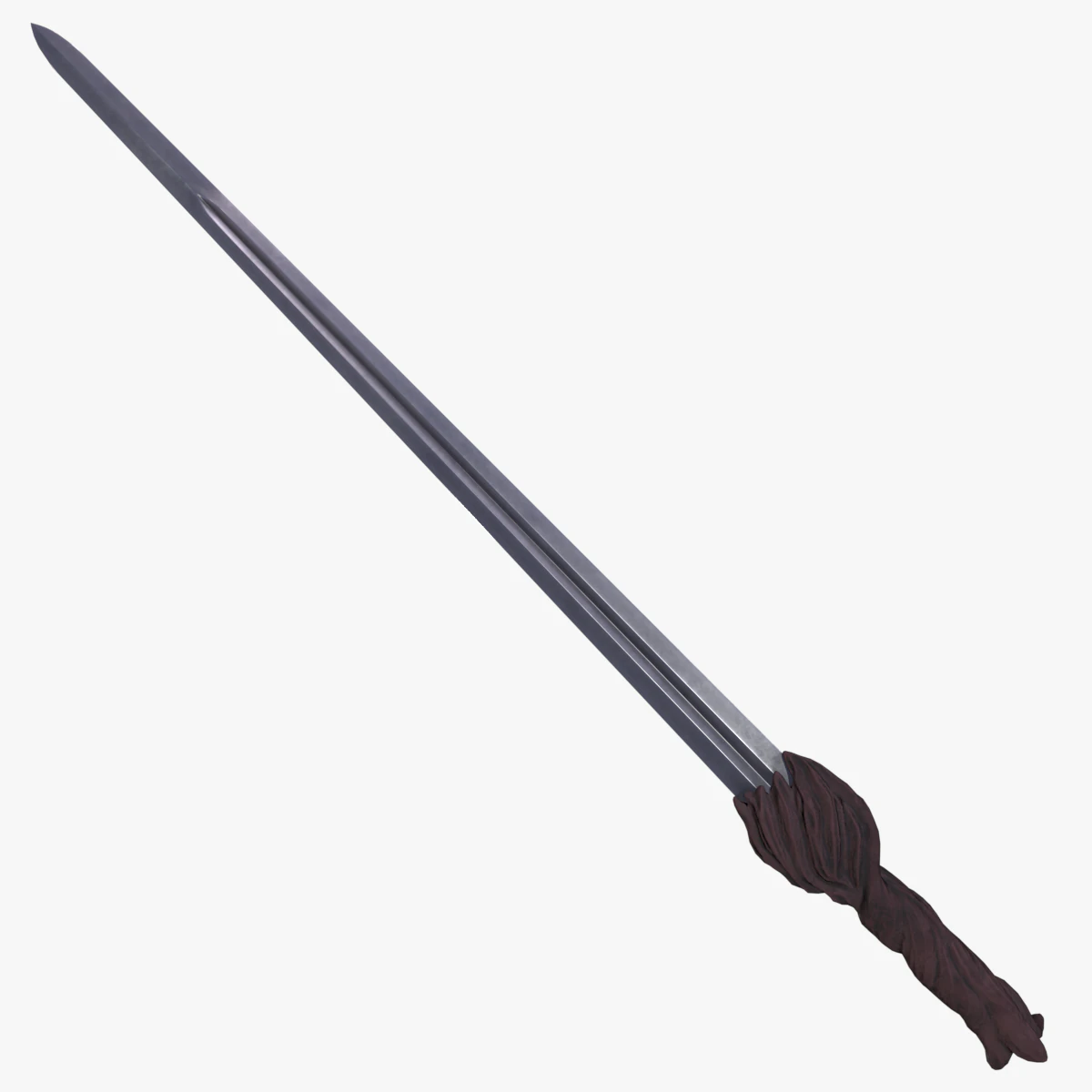 Fantasy sword 01 3D Model .c4d .max .obj .3ds .fbx .stl .blend 