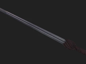 Fantasy sword 01 3D Model