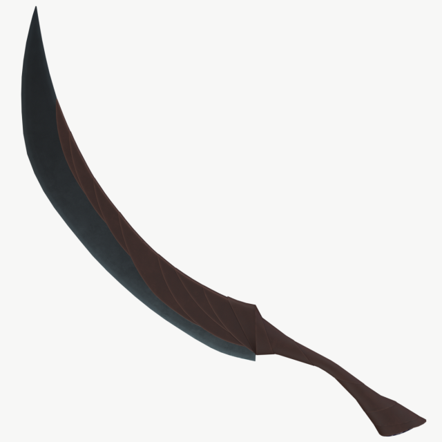 Fantasy sword 02 Modelo 3D .c4d .max .obj .3ds .fbx .stl .blend 