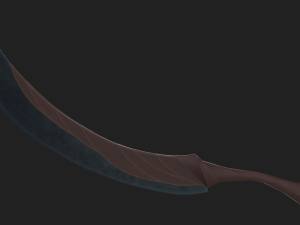 Fantasy sword 02 Modelo 3D