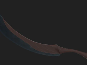 Fantasy sword 02 3D Model