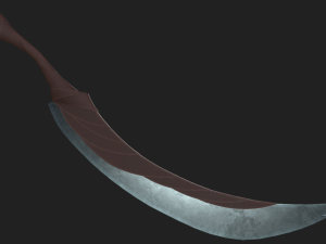 Fantasy sword 02 Modelo 3D