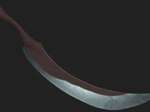 Fantasy sword 02 3D Model