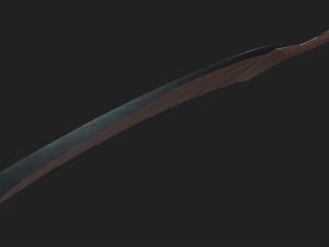 Fantasy sword 02 Modelo 3D