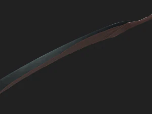 Fantasy sword 02 3D Model
