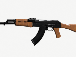Ak-47 Assault Rifle Model 3D