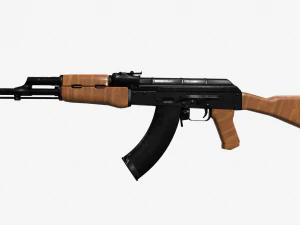 Ak-47 Assault Rifle 3D Model