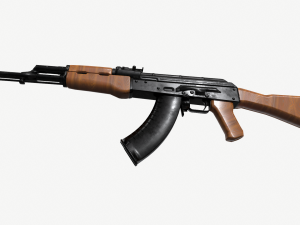 Ak-47 Assault Rifle Model 3D