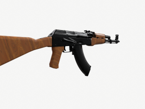 Ak-47 Assault Rifle Model 3D