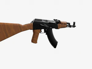Ak-47 Assault Rifle 3D Model