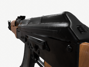 Ak-47 Assault Rifle Model 3D
