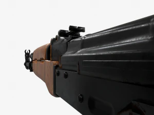 Ak-47 Assault Rifle 3D Model