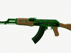 Ak-47 Assault Rifle Model 3D