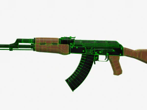 Ak-47 Assault Rifle 3D Model