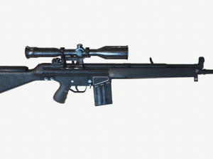 G3SG1 Sniper Rifle 3D Модель