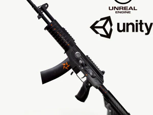 Galil Saldırı T&uuml;feği 3D Model