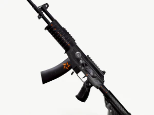 Galil Assault Rifle 3D Model