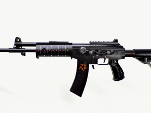 Galil Assault Rifle 3D Model