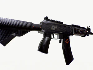 Galil Assault Rifle 3D Model