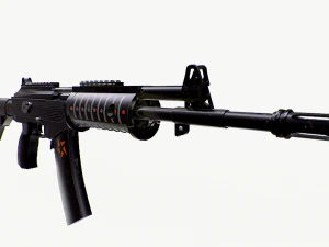 Galil Assault Rifle 3D Model