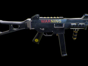 UMP-45 3D Model