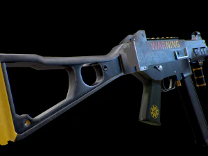 UMP-45 3D Model