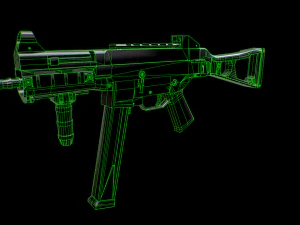 UMP-45 3D Model