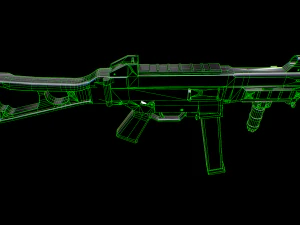 UMP-45 3D Model