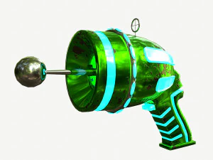 Explosivo de ciencia ficci&oacute;n Modelo 3D