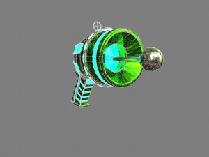 Sci-Fi Blaster Modèle 3D