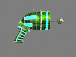 Sci-Fi Blaster Modèle 3D