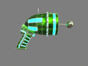 Blaster di fantascienza Modello 3D