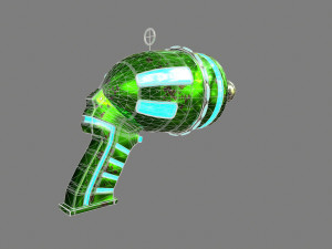 Sci-Fi Blaster Modèle 3D