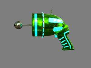 Blaster di fantascienza Modello 3D