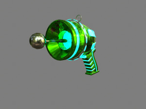 Sci-Fi Blaster Modèle 3D