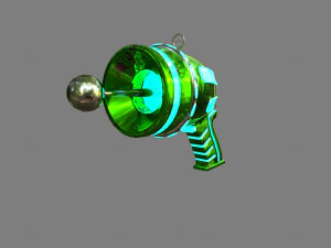 Blaster di fantascienza Modello 3D