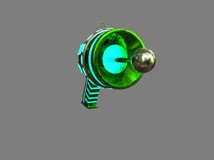 Blaster di fantascienza Modello 3D