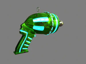 Blaster di fantascienza Modello 3D