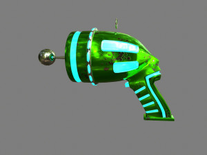 Sci-Fi Blaster Modèle 3D