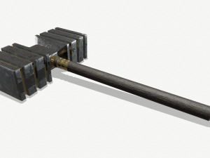 Battle hammer 3D Model