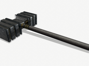 Battle hammer 3D Model